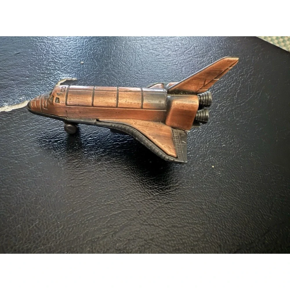 Space‎ Shuttle Bronze Pencil Sharpener.  Stainless Steel